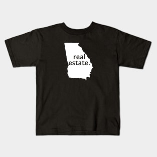 Georgia State Real Estate T-Shirt Kids T-Shirt